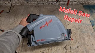 Repairing a Mafell MT55 plunge saw that wont start up [upl. by Shaper277]