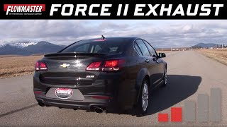 2014 Chevy SS Sedan 62L  Force II Catback Exhaust System 817657 [upl. by Crichton]