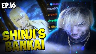 Shinjis Bankai  Bleach Tybw Episode 16 REACTION [upl. by Kerril]