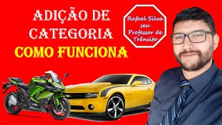 Como funciona adição de categoria precisa fazer aula teórica [upl. by Abijah]