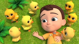 5 Little DucksLearn Colors Song  more Baby Songs amp Nursery Rhymes [upl. by Kelcy]