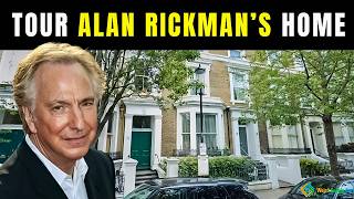 Inside Alan Rickmans New York City Loft amp London Apartment [upl. by Atiuqan]