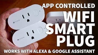 Teckin Wifi Smart Plug Outlet Compatible with Alexa – How to Connect Smart Plug with iPhone [upl. by Harehs724]