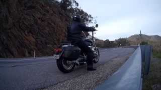 BMW R1200CNEW EXHAUST SOUNDOn The Road [upl. by Chickie]