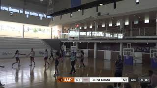 BASQUETBOL FEMENIL UAP VS IBERO CDMX [upl. by Gilpin]