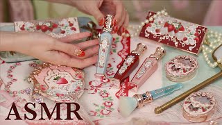 Unboxing the Most Beautiful Makeup Collection Ever 💝 ASMR soft spoken [upl. by Ainad]