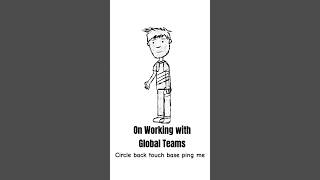 On Working with Global Teams shorts software IT transparentdude03 [upl. by Estus552]