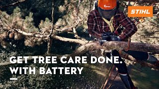 BATTERYPOWERED PRODUCTS FOR EVERY TREE CARE CHALLENGE  STIHL [upl. by Buckels]