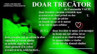 DOAR TRECĂTOR  de Constantin VACIU [upl. by Button]