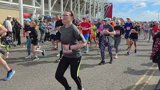 Ali Brownlee Middlesbrough 5K Start Riverside Stadium 16 June 2024 [upl. by Ococ331]