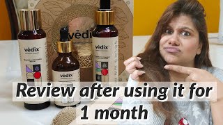 Review on Vedix hair care products  Are they worth it [upl. by Doherty]