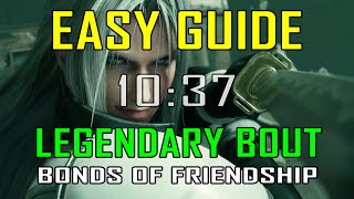 Final Fantasy 7 Rebirth  EASY WAY to defeat LEGENDARY BOUT BONDS OF FRIENDSHIP [upl. by Iseabal]