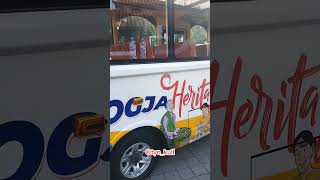 Bus Tour Heritage jogjakarta youtubeshorts bus [upl. by Ellekim428]