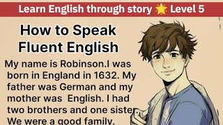 Learn English through story 🌟 Level 5 Best Audio books interesting story Graded Readers [upl. by Anelah560]