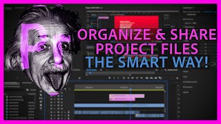 How to Collect Project Files in Premiere Pro to Easily Share and Organize 2024 [upl. by Assedo]