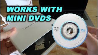 The DVD drive that works with mini DVDs LG Portable DVD Writer [upl. by Ardried582]