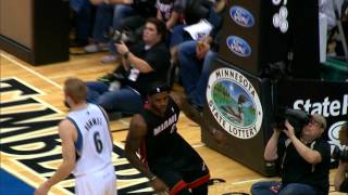 Dwyane Wade Throws LeBron James the OffGlass AlleyOop [upl. by Neff341]