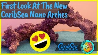 CaribSea Life Rock  Nano Arches  Product Review [upl. by Ayekram]