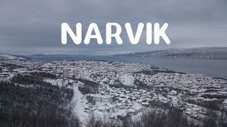 Narvik NORWAY View of the Narvik City [upl. by Sanalda]