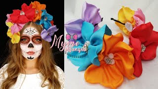 DIADEMA DE CATRINA PARA VENDER  FLORES DE LISTON [upl. by Ennail]