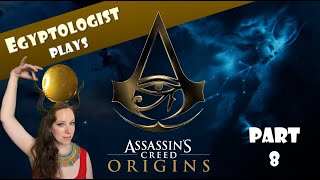 Egyptologist plays ASSASSINS CREED ORIGINS  Part 8 Squishing the Scarab [upl. by Dorrie]