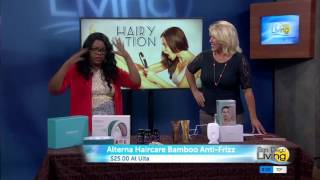 HairMax LaserBand 82 how to grow hair  on CBS San Diego [upl. by Etrem565]