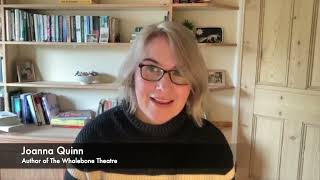 Author conversations  Joanna Quinn Whalebone Theatre [upl. by Decamp]