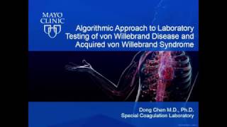 Laboratory Testing of von Willebrand Disease and Acquired von Willebrand Syndrome [upl. by Adnaral398]