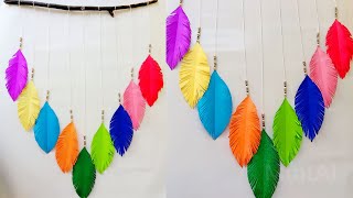 DIy dream catcher  how to make Wall hanging dream catcher  dream catcher with paper [upl. by Adliwa]