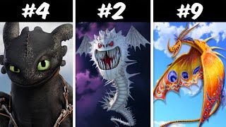 TOP 10 Most POWERFUL DRAGONS in How To Train Your Dragon [upl. by Uball]