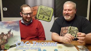 Review Commands amp Colors Tricorne from Compass Games  The Players Aid [upl. by Nagam388]