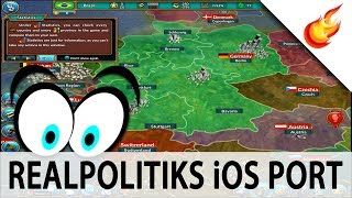 REALPOLITIKS iOS Port  First Gameplay amp Impressions [upl. by Fasto]