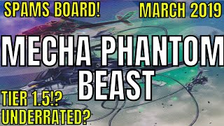 YUGIOH COMPETITIVE MECHA PHANTOM BEAST COMBO TUTORIAL  DECK PROFILE BUDGET SPAMS BOARDS [upl. by Naej]