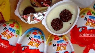 Kinder JOY Surprise Egg Unboxing [upl. by Naashom114]