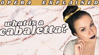 What is a Cabaletta  Opera Explained shorts [upl. by Leaj]