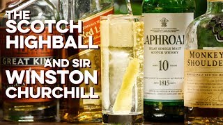 Drinking Four Scotch Highballs like Winston Churchill  How to Drink [upl. by Akinom827]