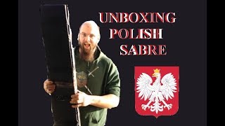 CCHEMA REVIEW Unboxing a Cold Steel Polish Szabla [upl. by Vorfeld]