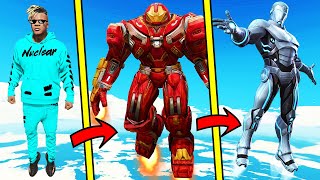 UPGRADING IRON MAN To SUPERIOR IRON MAN in GTA 5 with BOB amp CHOP [upl. by Rednasyl]