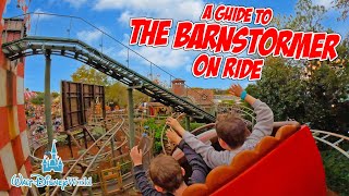 A Guide to The Barnstormer at Magic Kingdom Walt Disney World Jan 2024 4K [upl. by Wiencke]