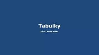 15 MS Word 2013  Tabulky [upl. by Charla]