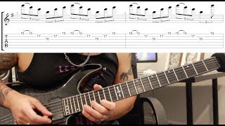 How to play ‘Leper Messiah’ by Metallica Guitar Solo Lesson wtabs [upl. by Lois]