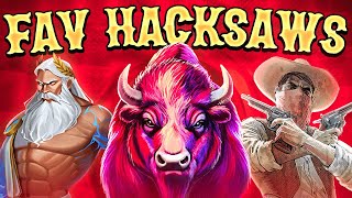 I PLAYED MY FAVOURITE HACKSAW SLOTS [upl. by Atinev461]