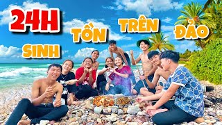 Anh Ba Phai  Thử Thách 24H Cắm Trại Sinh Tồn Trên Đảo  24H Camping [upl. by Akinot544]