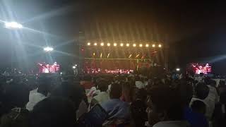 singer Karthick singing Vikram song with ilayaraja in live concert in coimbatore coimbatore [upl. by Sallee]