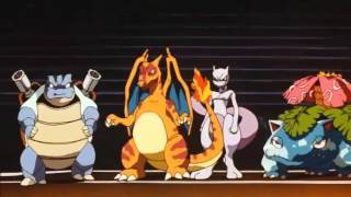 Pokemon Vs Pokemon Clones Pokemon La Pelicula Mew Vs Mewto [upl. by Adnarahs]