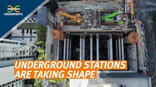 Cross River Rails Underground Stations Are Taking Shape [upl. by Maggio948]