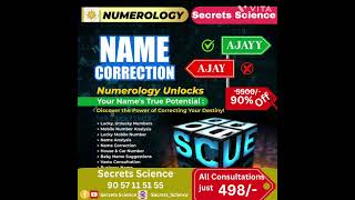 Numerology consultation 9057115155 [upl. by Pigeon12]