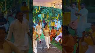 Kerala Wedding  Haldi Entry Dance  GM Dance Company [upl. by Ollecram]