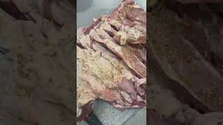 Spicing the ribs meat [upl. by Pepper]