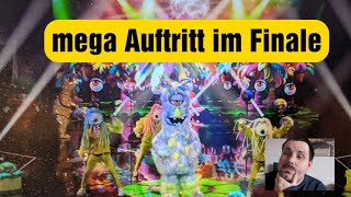 The masked Singer finale 2023 der lulatsch mit celebration themaskedsinger [upl. by Anirahs]